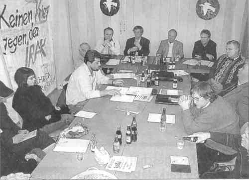 Friedensgruppentreffen am 09.12.2002