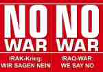 NO WAR